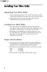 Preview for 6 page of Liberty BVFTB40DPABB User Manual