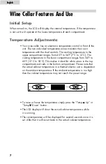 Preview for 8 page of Liberty BVFTB40DPABB User Manual