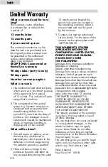 Preview for 12 page of Liberty BVFTB40DPABB User Manual