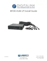 Liberty DigitaLinx BYOD-HUB-UT Install Manual предпросмотр