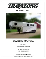 Liberty Travalong Owner'S Manual preview
