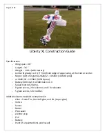 Preview for 1 page of Liberty XL Construction Manual