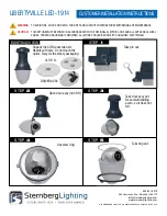 Предварительный просмотр 1 страницы LIBERTYVILLE LED-1914 Installation Instructions