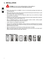 Preview for 5 page of LIBRA Gear motor 230V for sectional Installation And Use Manual