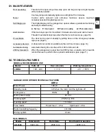 Preview for 8 page of LIBRA Gear motor 230V for sectional Installation And Use Manual