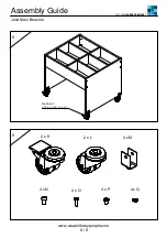 Предварительный просмотр 8 страницы LIBRARY PEOPLE Julia Maxi Browser Assembly Manual