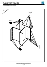 Preview for 4 page of LIBRARY PEOPLE Lingo Square with castors Assembly Manual