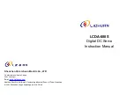 Preview for 1 page of LICHUAN LCDA-608S Instruction Manual