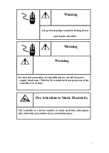 Предварительный просмотр 2 страницы Lidén Weighing LUW2001/LBW User Manual