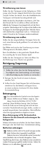 Preview for 18 page of Lidl Service TA 120 A2 Operating Instructions Manual