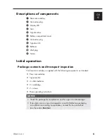 Preview for 8 page of lidl 110495 Operating Instructions Manual