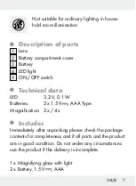 Preview for 7 page of lidl 110713 Operation And Safety Notes