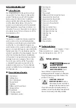 Preview for 7 page of lidl 285181 Assembly, Operating And Safety Instructions