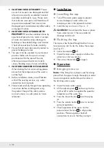 Preview for 8 page of lidl 285181 Assembly, Operating And Safety Instructions