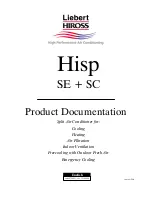 Liebert HISP SC 04 Product Documentation предпросмотр