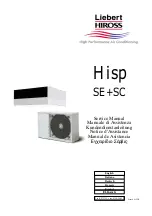 Предварительный просмотр 1 страницы Liebert Hisp Service Manual