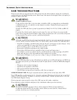 Preview for 7 page of Liebert PowerSure PSI 1000 - 3000VA 60 Hz 120V User Manual