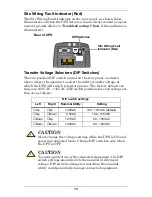 Предварительный просмотр 17 страницы Liebert PowerSure PSP350MT-120 User Manual