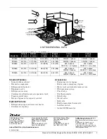 Предварительный просмотр 2 страницы Liebert Process Fluid Chiller PS024A Specification Sheet