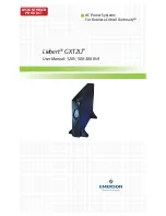 Preview for 1 page of Liebert UPStation GXT 2U User Manual