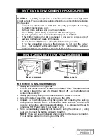 Предварительный просмотр 16 страницы Liebert UPStation GXT1000MT-120 User Manual