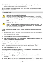 Preview for 29 page of liebfeld 4742022040102 Instructions For Use And Safety Instructions