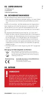 Preview for 5 page of Liemke CHALLENGER-15 Operating Manual