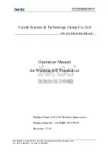 Предварительный просмотр 1 страницы Lierda LSD4RF-29717N10 Operation Manual