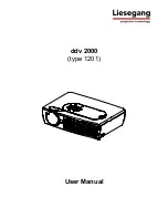 Liesegang ddv 2000 User Manual preview