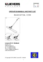 Lievers HAL B Honda Operation Manual preview