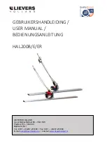 Preview for 1 page of Lievers HAL200 H User Manual