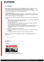 Preview for 29 page of Lievers HAL200 H User Manual