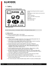 Предварительный просмотр 22 страницы Lievers P-14B User Manual