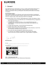 Предварительный просмотр 34 страницы Lievers P-14B User Manual