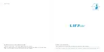 Lifa Air LA350A User Manual предпросмотр