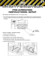 Preview for 21 page of LIFAN	 Power USA Energy Storm ESI-7000iER-EFI Operating Instructions And Owner'S Manual