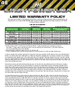 Preview for 48 page of LIFAN	 Power USA Energy Storm ESI-7000iER-EFI Operating Instructions And Owner'S Manual