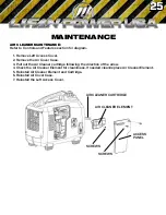 Предварительный просмотр 25 страницы LIFAN	 Power USA Energy Storm ESI-860i-CA Operating Instructions And Owner'S Manual