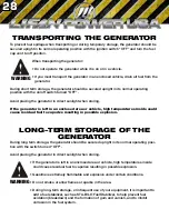 Предварительный просмотр 28 страницы LIFAN	 Power USA Energy Storm ESI-860i-CA Operating Instructions And Owner'S Manual