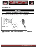 Preview for 71 page of LIFAN	 Power USA ENERGY STORM ESI2500iER-EFI-CA Operating Instructions And Owner'S Manual