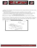 Preview for 91 page of LIFAN	 Power USA ENERGY STORM ESI2500iER-EFI-CA Operating Instructions And Owner'S Manual