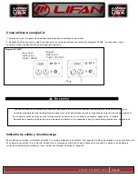 Preview for 97 page of LIFAN	 Power USA ENERGY STORM ESI2500iER-EFI-CA Operating Instructions And Owner'S Manual