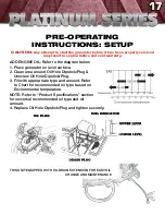 Предварительный просмотр 17 страницы LIFAN	 Power USA LF-15000E-PL Operating Instructions And Owner'S Manual