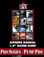 LIFAN	 Power USA LF1.5WP Owner'S Manual And Operating Instructions предпросмотр