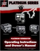 Preview for 1 page of LIFAN	 Power USA LF4250EPL Operating Instructions And Owner'S Manual