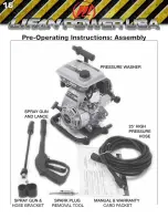 Preview for 16 page of LIFAN	 Power USA LFQ2130-CA Operating Instructions Manual