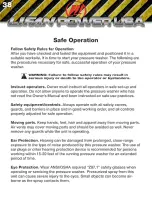 Preview for 38 page of LIFAN	 Power USA LFQ2130-CA Operating Instructions Manual