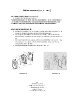 Preview for 24 page of LIFAN	 Power USA PS2040 Operating Instructions And Owner'S Manual