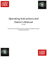 Lifan ES1500 Operating Instructions And Owner'S Manual preview