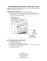 Предварительный просмотр 17 страницы Lifan ESI3600iER Operating Instructions And Owner'S Manual